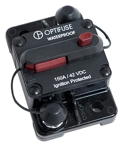 Circuit Breaker Surface Mount Manual Reset 150A 42VDC Nitrous Express NX 15899