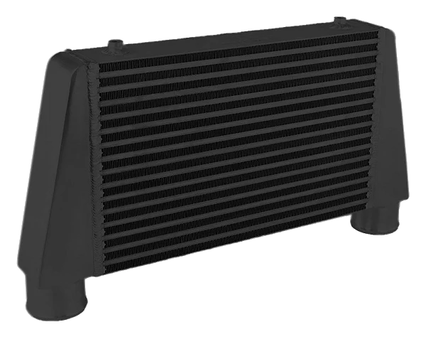 Intercooler 450x280x76mm FMIC.EU Górny Wlot / Wylot Czarny
