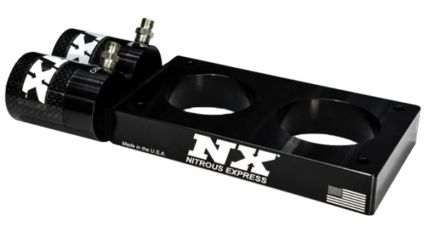 Plate Conversion with Integrated Solenoids for 4.6 3V Mustang Nitrous Express NX NX347S