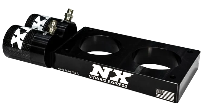 Plate Conversion with Integrated Solenoids for 4.6 3V Mustang Nitrous Express NX NX347S
