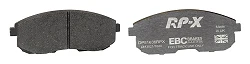 DP81636RPX Sportowe klocki hamulcowe RP-X Racing EBC Brakes Nissan Pulsar Stagea M35 350Z Infiniti G20 G35 I30 I35 Nissan Altima Cube Juke Maxima Sentra Versa Versa Note 350Z Skyline V35 Alt