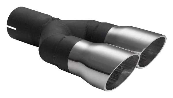 Uniwersalna końcówka tłumika okrągła 60mm długość 170mm średnica montażowa 50mm - N2-53/50