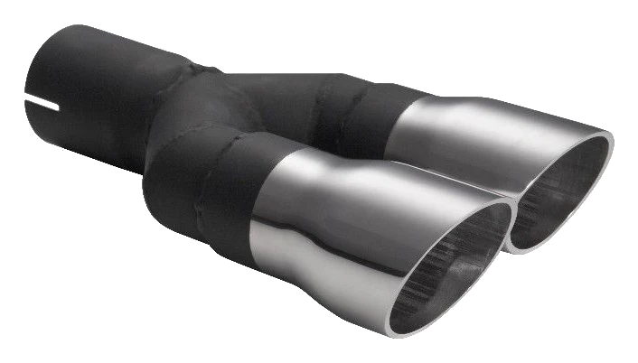 Uniwersalna końcówka tłumika okrągła 60mm długość 170mm średnica montażowa 50mm - N2-53/50