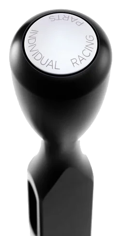 IRP short shifter Bolt-On samocentrujący Nissan 370Z Z34 Z RZ34 V3 czarny ze srebrnym przyciskiem