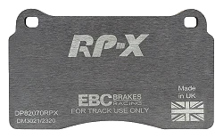 DP82070RPX Sportowe klocki hamulcowe RP-X Racing EBC Brakes AC MK VI Aston Martin DB9 Vantage Audi RS3 8P TTRS quattro 8J TTRS quattro Plus 8J BMW ALPINA B10 E39 CUPRA Leon Ferrari 612 Renau