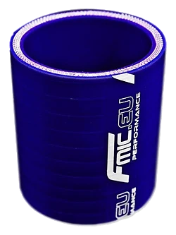 Łącznik silikonowy prosty 102mm Niebieski 20cm