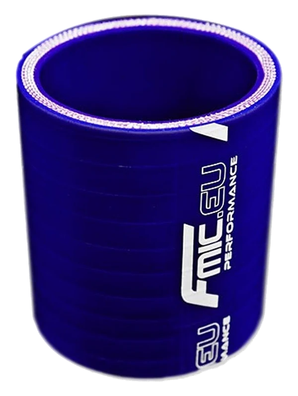 Łącznik silikonowy prosty 152mm Niebieski 7,6cm