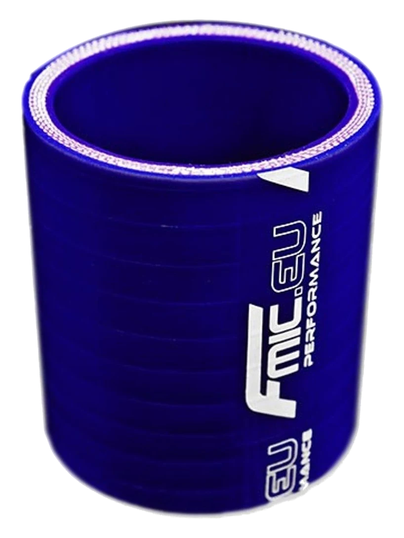 Łącznik silikonowy prosty 127mm Niebieski 20cm