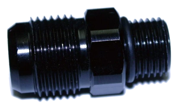 AN8 Bottle Valve Nipple for New Style Lightning 45 Bottle Valve Nitrous Express NX 11723