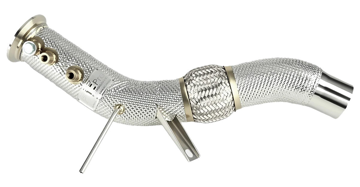 Downpipe z osłoną termiczną FMIC.Pro BMW E90 E91 E92 E93 325d 330d 330xd N57 2007-2013