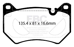 DPX2436 Klocki hamulcowe ULTIMAX2 EBC Brakes Audi Q5 FY Q5 quattro FY