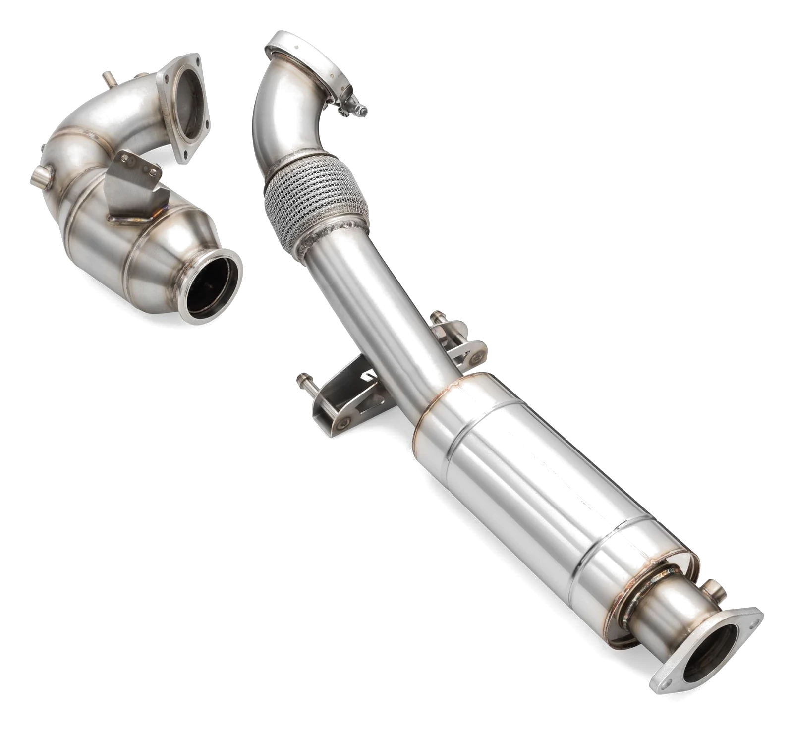 Downpipe RM Motors for Hyundai i30N with Silencer and Pipe Silencer - RM-PROM.I30NS