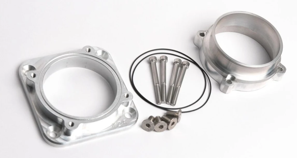 Adapter Przepustnicy V2 83mm MZR Garage dla Audi 4.2 V8 Tuningowanego Kolektora Dolotowego