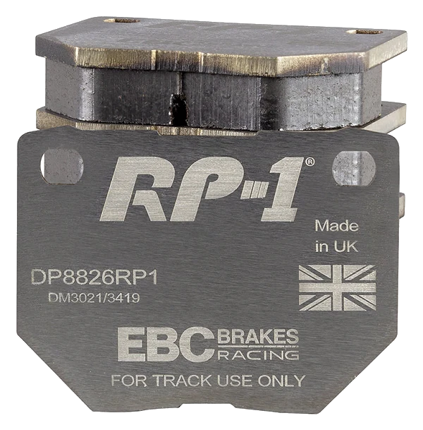 DP8826RP1 Sportowe klocki hamulcowe RP-1 Racing EBC Brakes Nissan Skyline R32 Skyline R33 300ZX GZ32 300ZX Z32 Subaru Impreza Impreza Prodrive P1 Impreza 22B Impreza GB270 Nissan Skyline R32