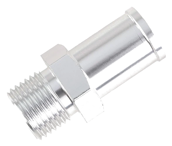 Nypel adapter aluminiowy M16x1.5 na króciec 12mm push-on - KR-OCT-M16X1.5-12