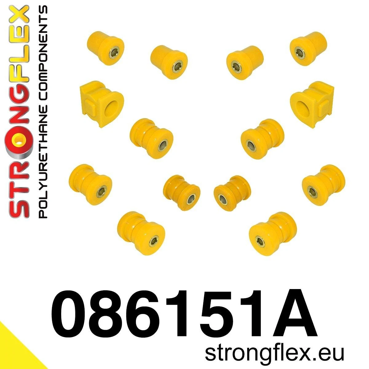 086151A: Zestaw poliuretanowy tylnego zawieszenia SPORT AP1 Honda S2000 AP1