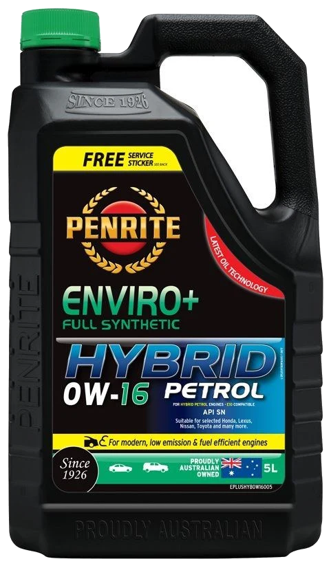Olej silnikowy Penrite Enviro + HYBRID 0W16 Full Synthetic 5L