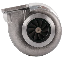 Turbosprężarka Pulsar PSR 366 870HP 90° .88 T4 Wlot 4.21" Marmon V-Band Wylot 80*73 Wirnik Wydechowy Łożyska Ślizgowe