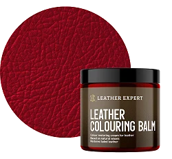 Leather Expert balsam koloryzujący do chłonnej skóry naturalnej - Red czerwony 250ml