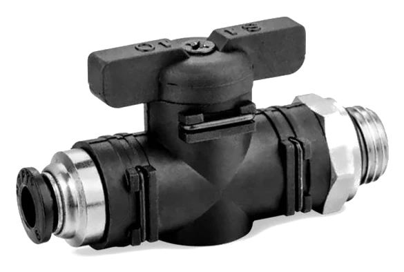 Nuke Performance Nuke Performance szybkozłączka Pneufit zawór kulowy 1/4 BSPP męski na przewód 8 mm
