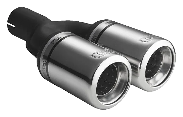 Uniwersalna końcówka tłumika okrągła 80mm długość 160mm średnica montażowa 45mm - N2-07-2K/45