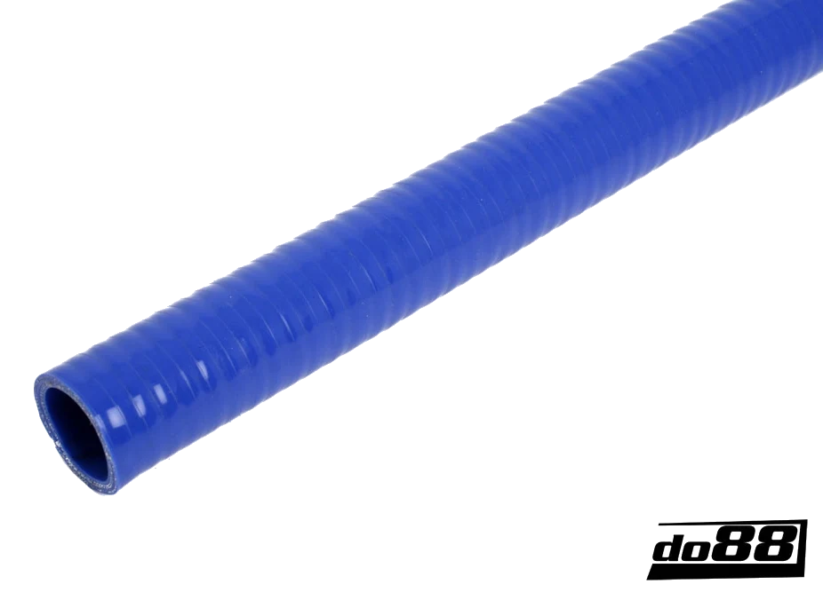 Wąż silikonowy niebieski elastyczny gładki 1,625" (41mm)