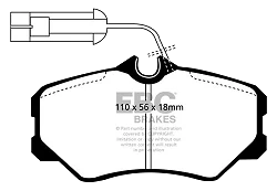DP820 Klocki hamulcowe ULTIMAX2 EBC Brakes Fiat Croma Lancia Thema