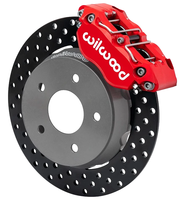 Wilwood 140-17568-DR NDPR Przedni zestaw hamulcowy UTV Wiercony Czerwony Polaris RZR