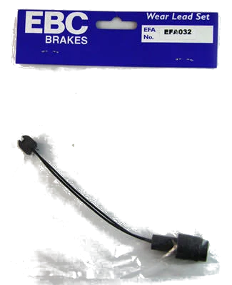 EFA032 Czujnik zużycia klocków hamulcowych EBC Brakes BMW 3 Series E21 315 3 Series E21 316 3 Series E21 318 3 Series E21 320 3 Series E21 323 5 Series E12 518 5 Series E12 520 5 Series E12