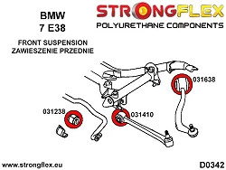 036237B: Kompletny zestaw zawieszenia BMW 7 E38 BMW e38
