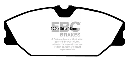 DP1369 Klocki hamulcowe ULTIMAX2 EBC Brakes Renault Clio Mk2 Laguna Saloon Laguna Estate Megane Convertible Mk1 Megane Coupe Mk1 Megane Estate Mk1 Megane Hatch Mk1 Megane Saloon Mk1 Megane S