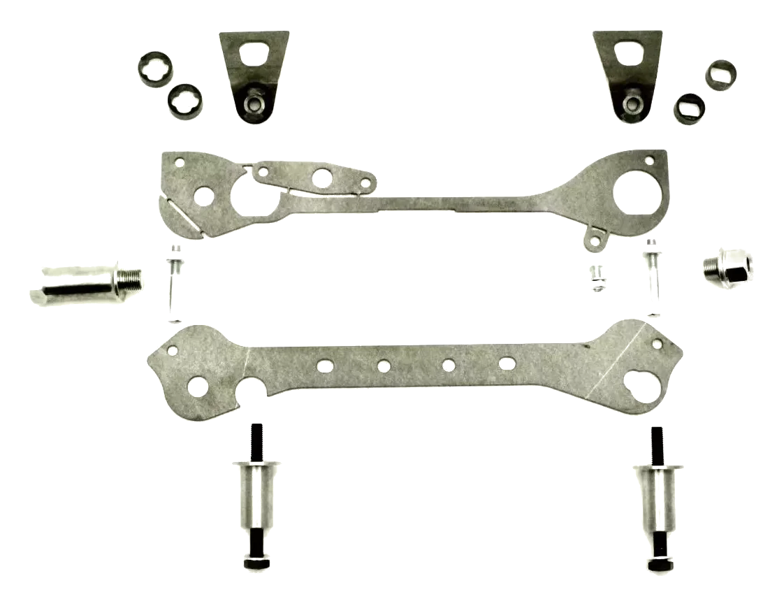 Front E90 Steering Rack Conversion Kit Wisefab WF5591 for Ford Mustang S550