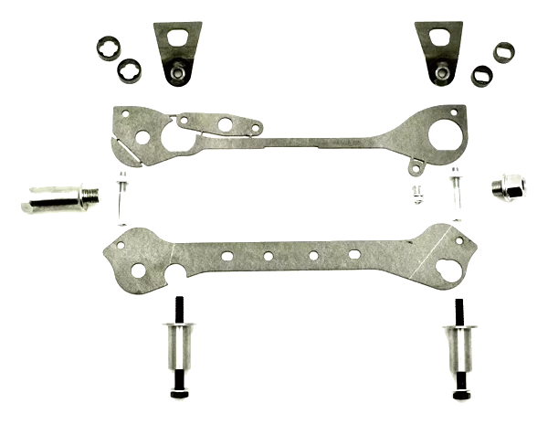 Front E90 Steering Rack Conversion Kit Wisefab WF5591 for Ford Mustang S550
