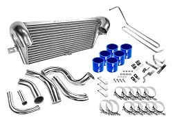 Kompletny zestaw intercoolera Mazda RX-7 FD3S 13B FMRC Twin Turbo 93-97 Niebieski