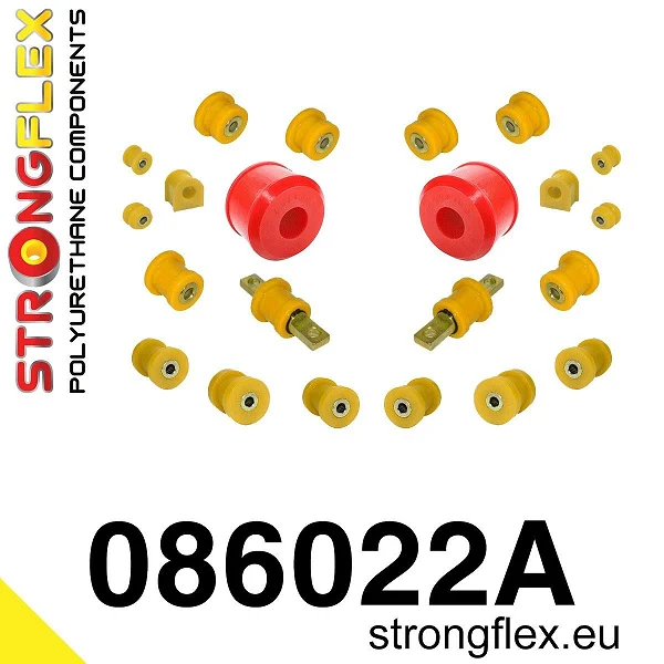 086022A: Zestaw poliuretanowy zawieszenia tylnego SPORT Honda Civic