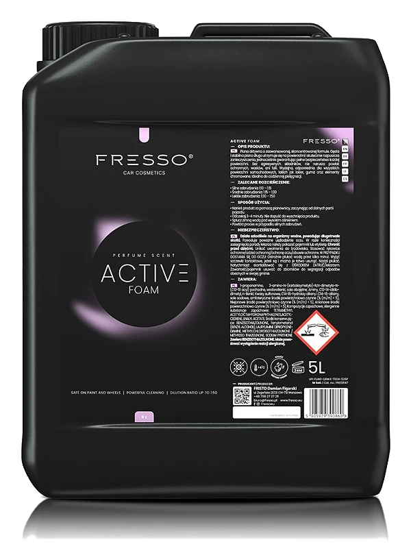 FRESSO Active Foam piana aktywna mycie wstępne 5l 5000ml