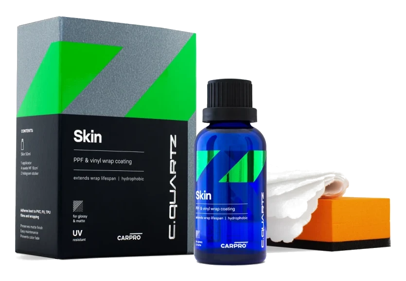CAR PRO CQuartz SKIN powłoka ochronna do folii ochronnych i winylowych zestaw 50ml