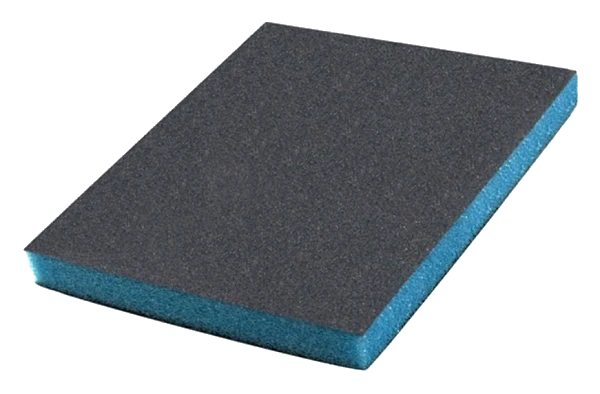 Leather Expert pad szlifujący na gąbce do renowacji i matowienia skóry 12x10cm