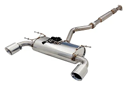 Układ wydechowy XForce z systemem Varex SUBARU BRZ 2012- Z1 stal nierdzewna