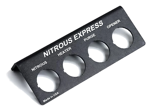 Universal Horizontal Switch Panel Nitrous Express NX 15807