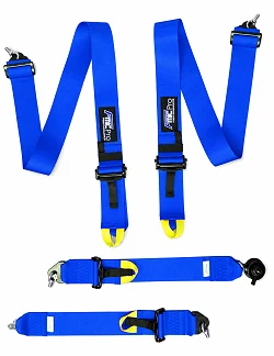 Pasy sportowe FMIC.Pro FIA 2031 8854/98 4-punktowe 3"x 3" Niebieskie