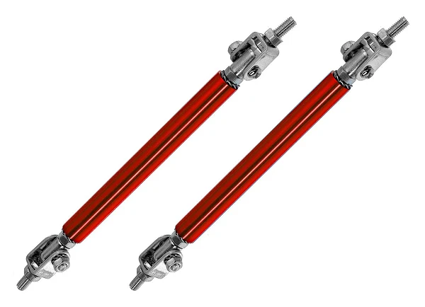 Wsporniki dyfuzora, splittera, lotki JRspec 200mm Czerwony