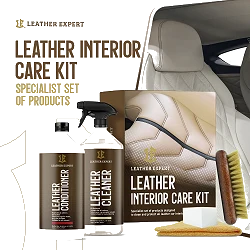 Leather Expert Interior Care Kit zestaw do czyszczenia i pielęgnacji skóry 2x1000ml 2000ml 2l