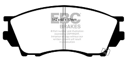 DP1019 Klocki hamulcowe ULTIMAX2 EBC Brakes Mazda Xedos 9