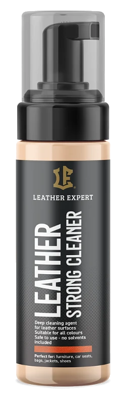 Leather Expert Leather Strong Cleaner silny środek do czyszczenia mocno zabrudzonej skóry gładkiej 200ml