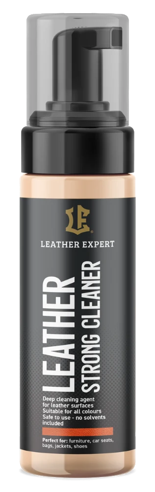 Leather Expert Leather Strong Cleaner silny środek do czyszczenia mocno zabrudzonej skóry gładkiej 200ml