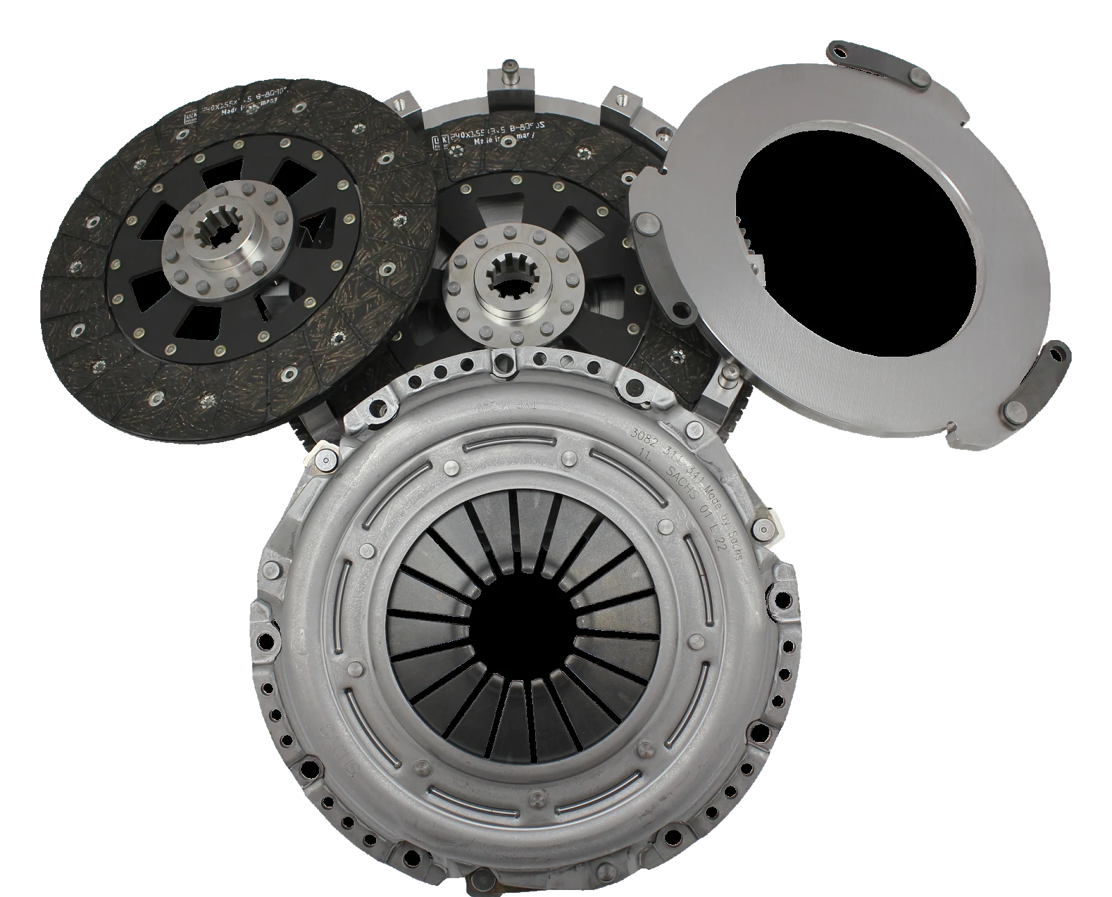 Sprzęgło dwutarczowe FTWL BMW M50 / M52 / M54 / S50 / S54 / M57 / E46 / M3 - STAGE 1 - FTWL-M50/M57TDSTG1