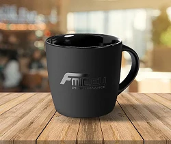 Czarny kubek FMIC.EU