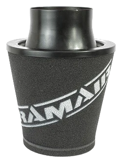 Uniwersalny stożkowy filtr powietrza aluminium Ramair JS-175-100-BK 102mm