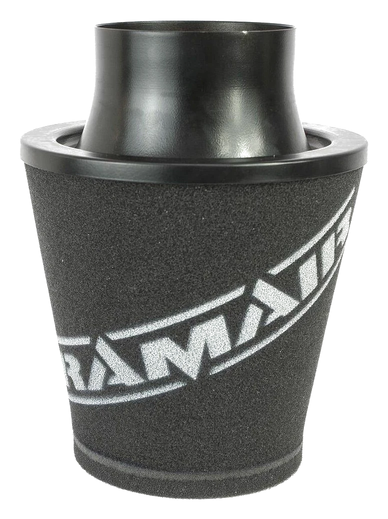 Uniwersalny stożkowy filtr powietrza aluminium Ramair JS-175-100-BK 102mm